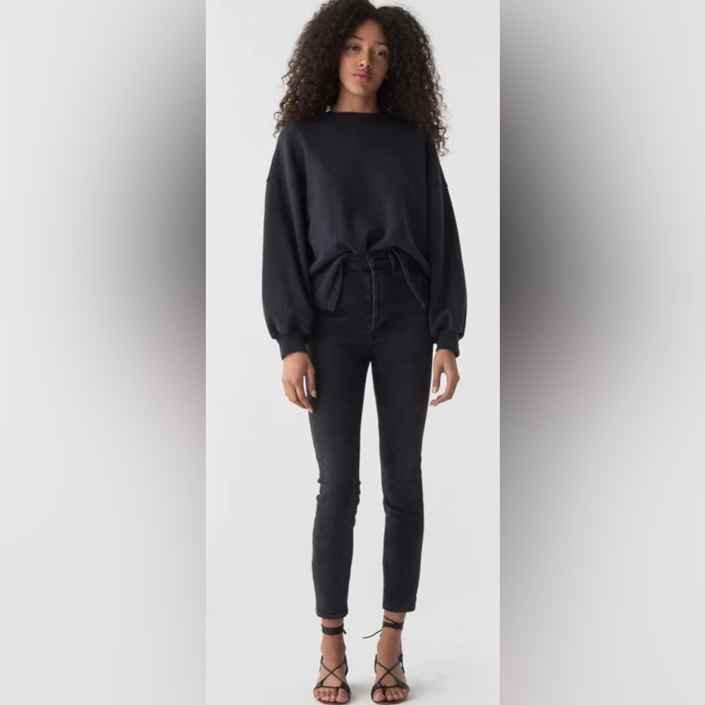 Agolde Nico High Rise Slim Jean in Virtue